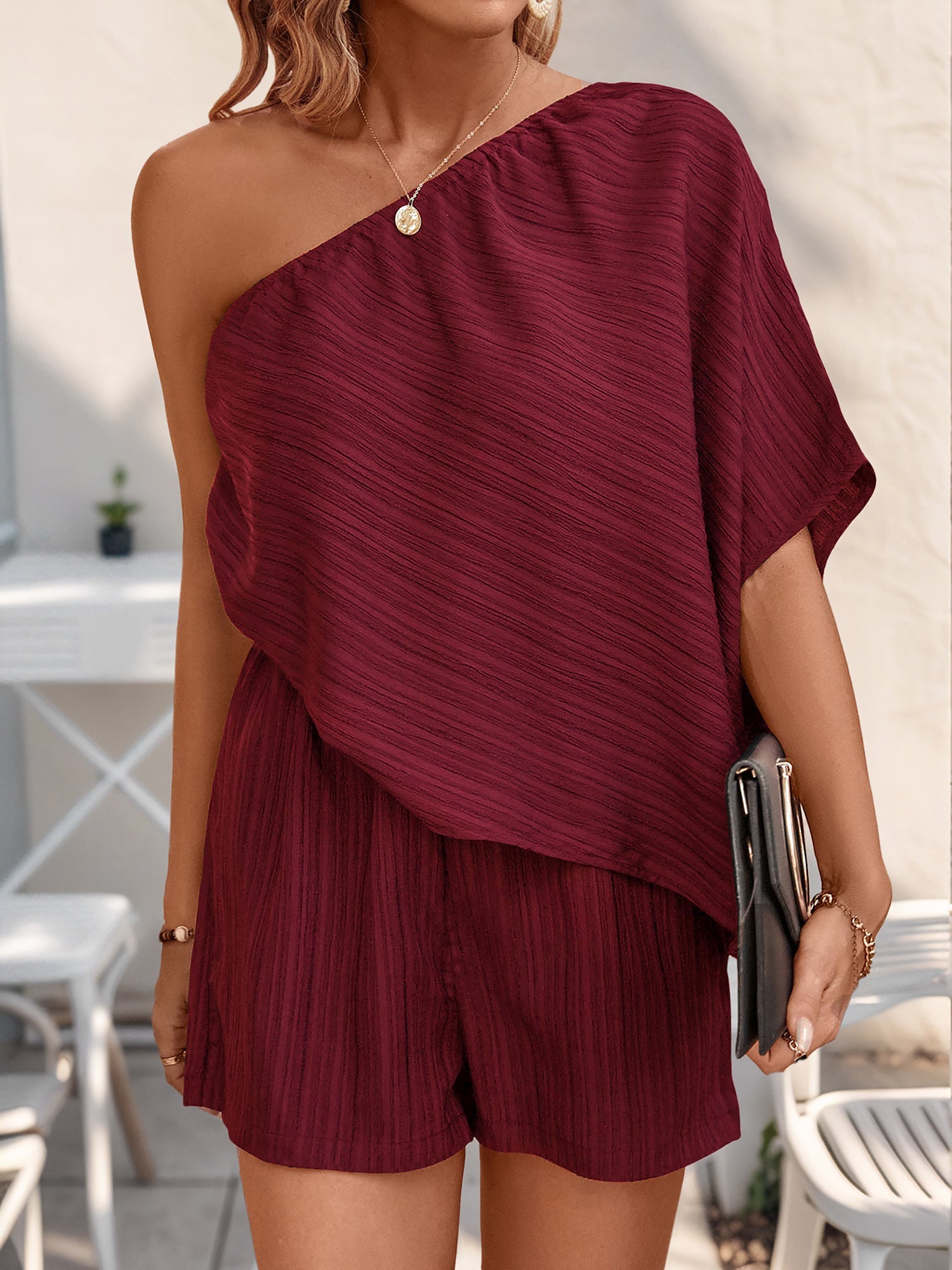 Solvera - Women’s 3/4 Sleeve Romper
