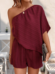 Solvera - Women’s 3/4 Sleeve Romper