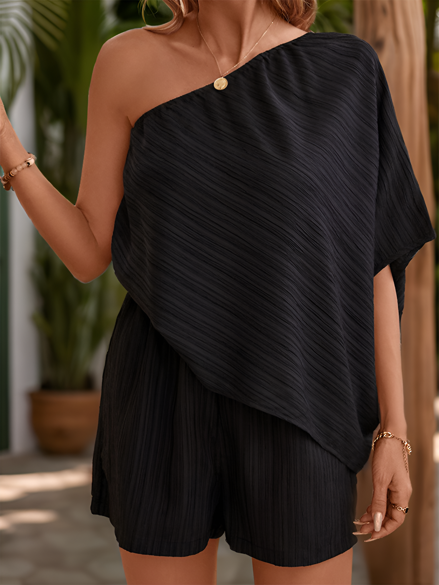 Solvera - Women’s 3/4 Sleeve Romper