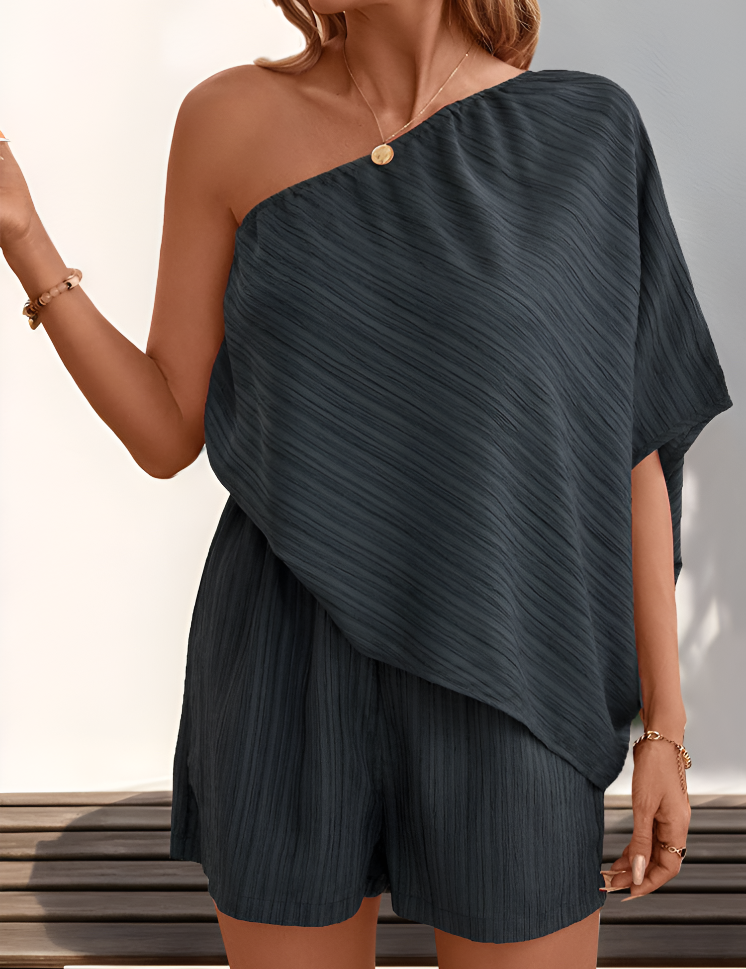 4 Sleeve Romper