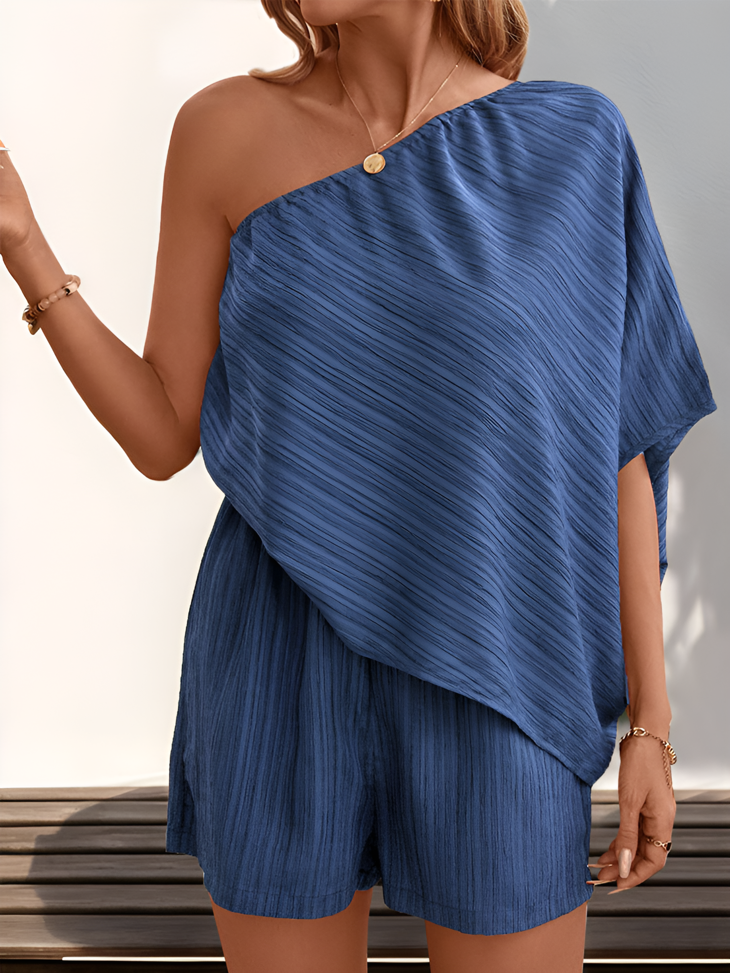 Solvera - Women’s 3/4 Sleeve Romper