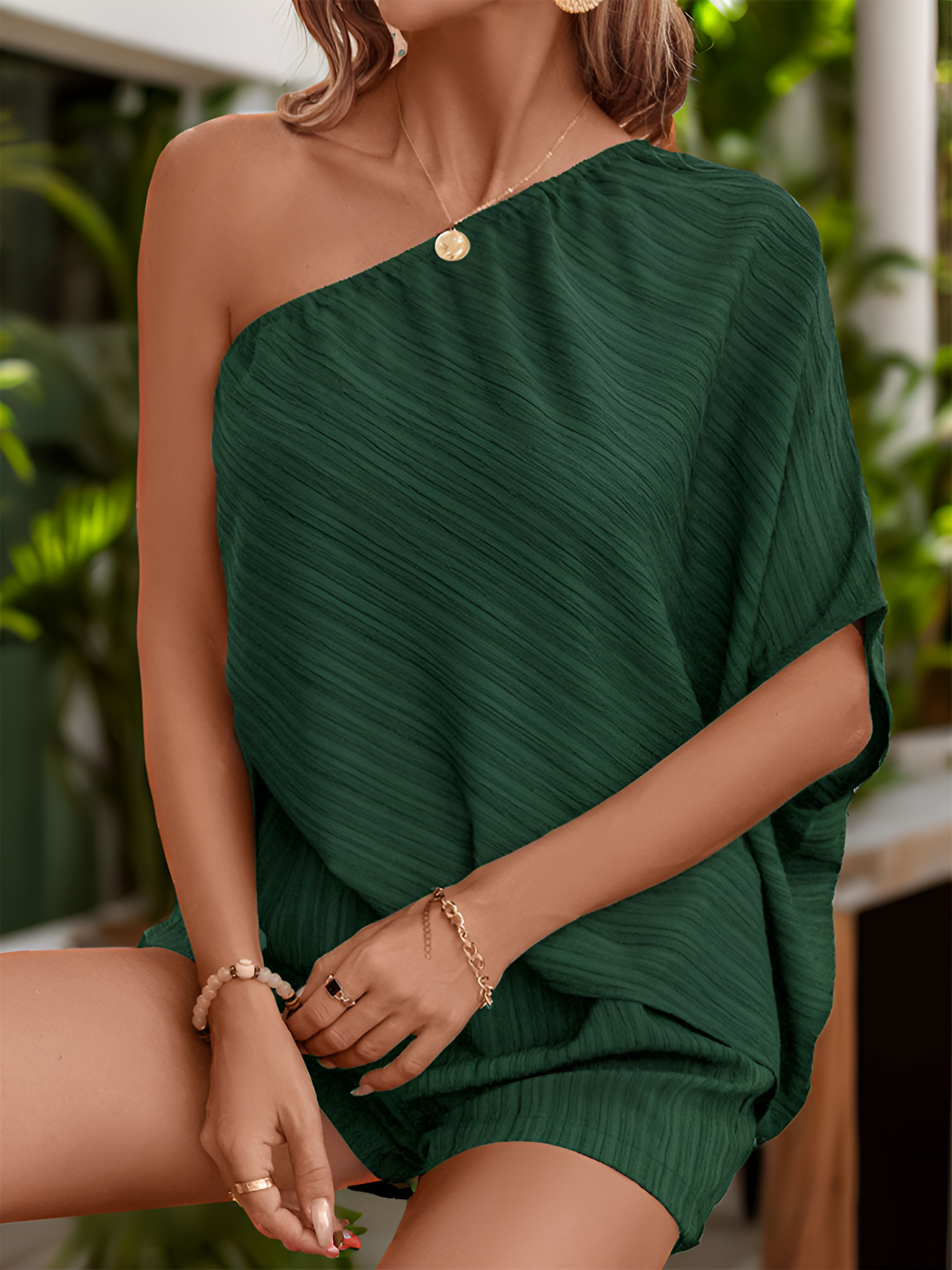 Solvera - Women’s 3/4 Sleeve Romper