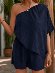 Solvera - Women’s 3/4 Sleeve Romper