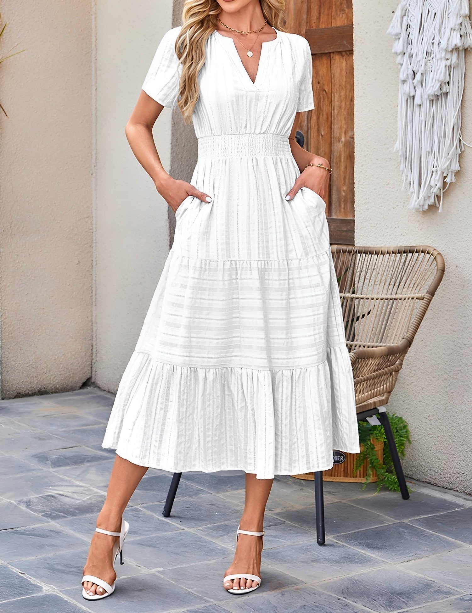 Cotessa - Women’s Cotton Summer Dress