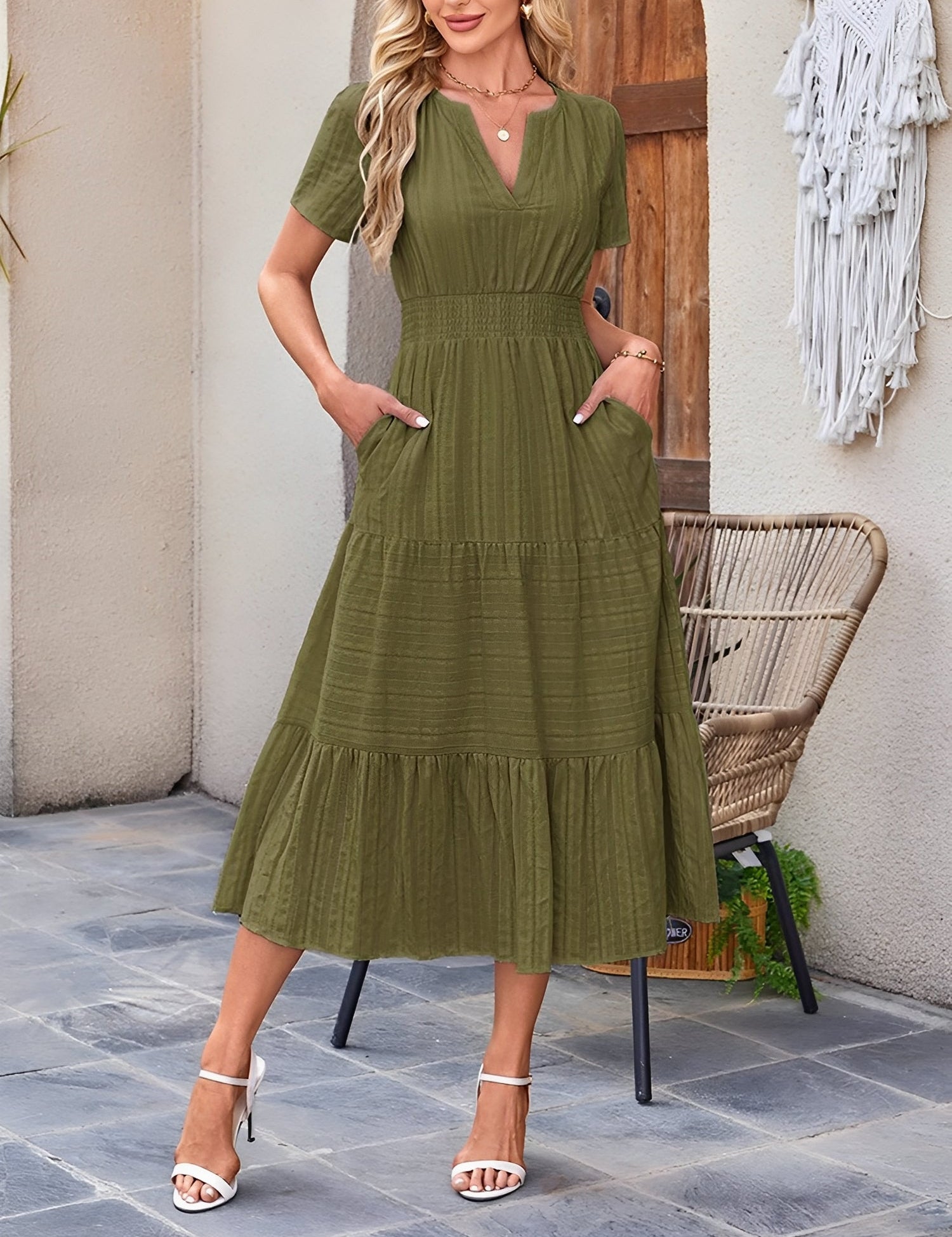 Cotessa - Women’s Cotton Summer Dress