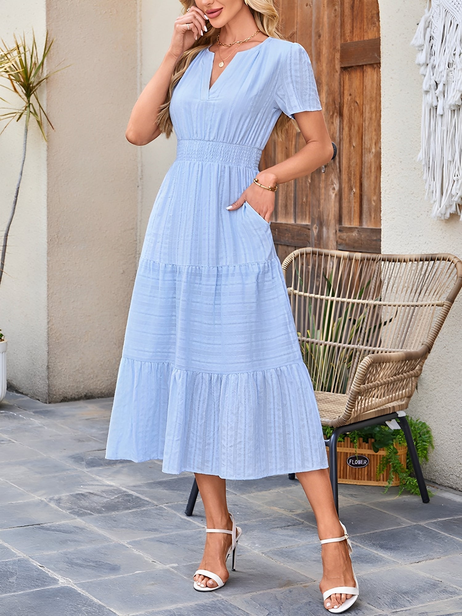 Cotessa - Women’s Cotton Summer Dress