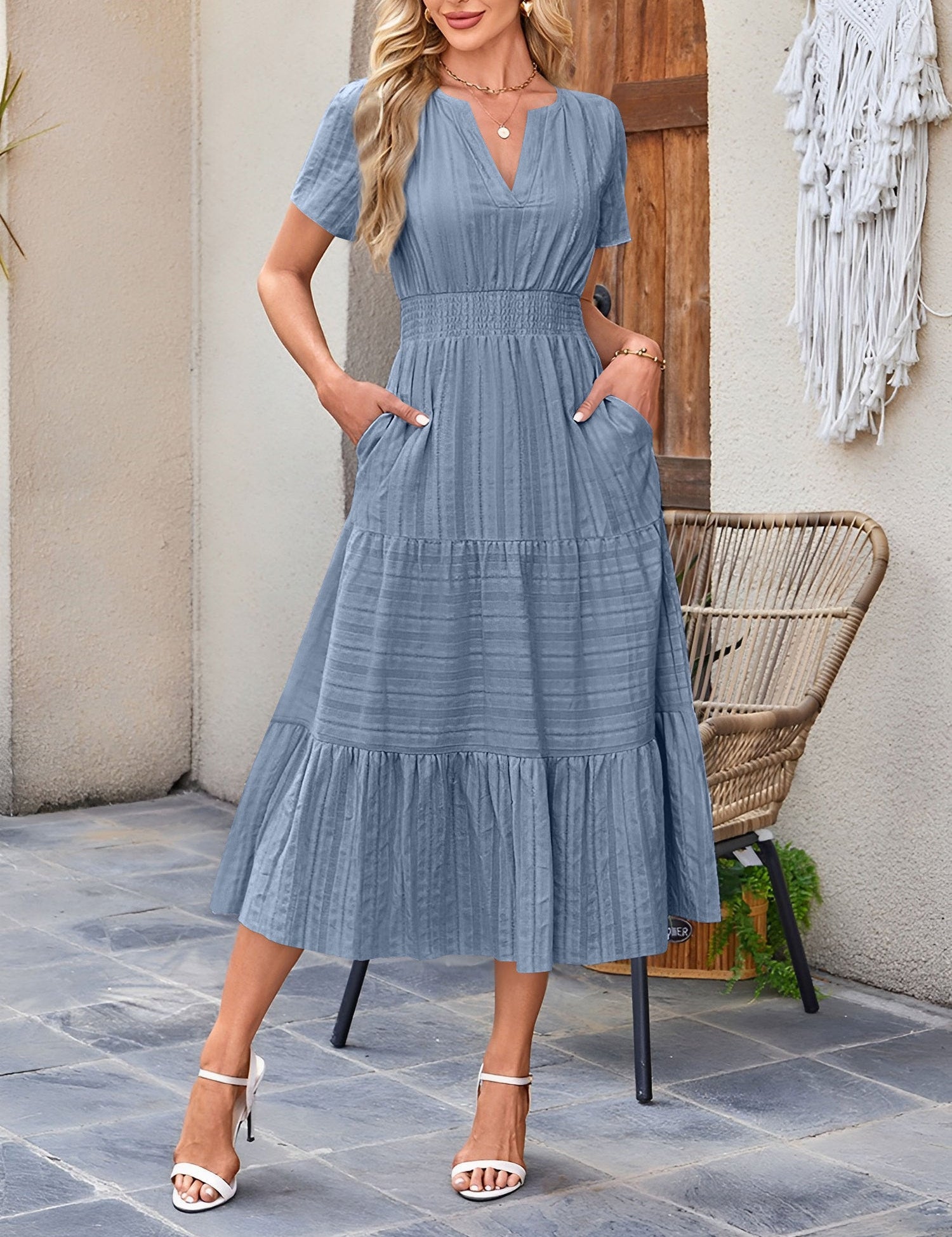 Cotessa - Women’s Cotton Summer Dress