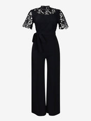 Ofivexa - Women’s Short Sleeve Work Jumpsuit