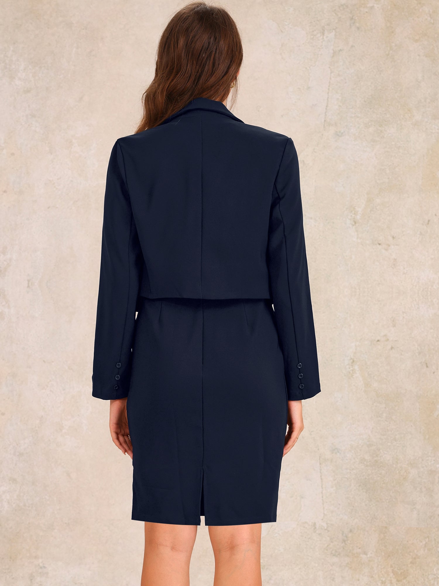 Workvella - Women’s Blazer & Dress Set