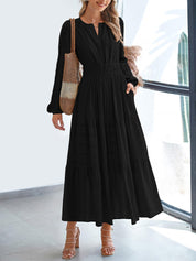 Cotella – Women’s Long Sleeve Cotton Casual Dress