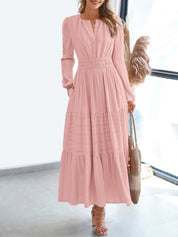 Cotella – Women’s Long Sleeve Cotton Casual Dress