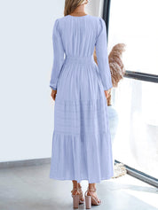 Cotella – Women’s Long Sleeve Cotton Casual Dress