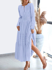 Cotella – Women’s Long Sleeve Cotton Casual Dress