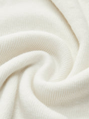 Elvoria | Women’s Cold Shoulder Knit Sweater