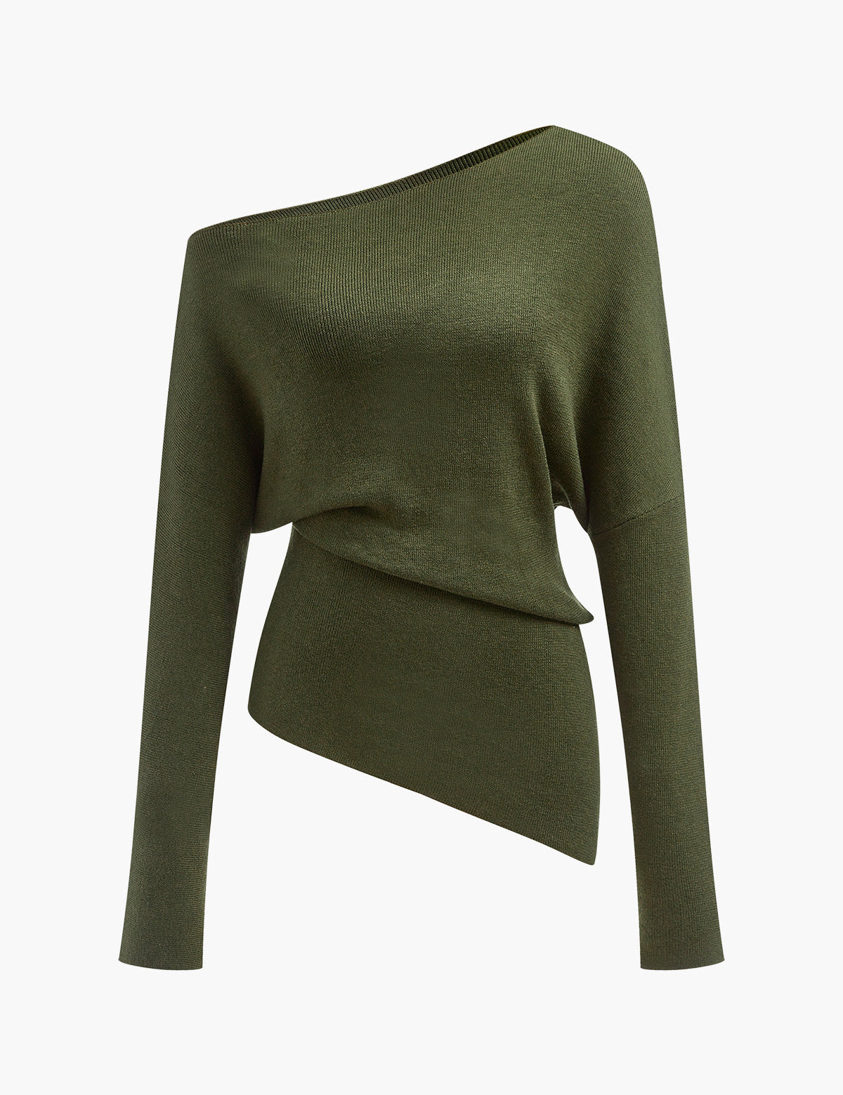 Elvoria | Women’s Cold Shoulder Knit Sweater