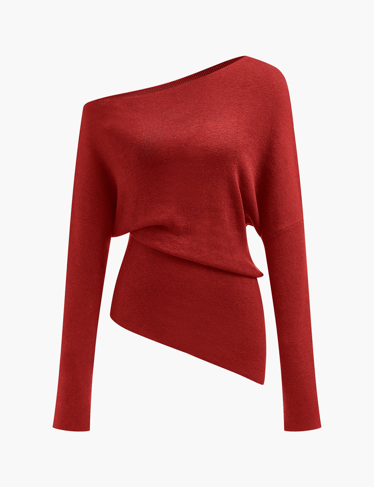 Elvoria | Women’s Cold Shoulder Knit Sweater