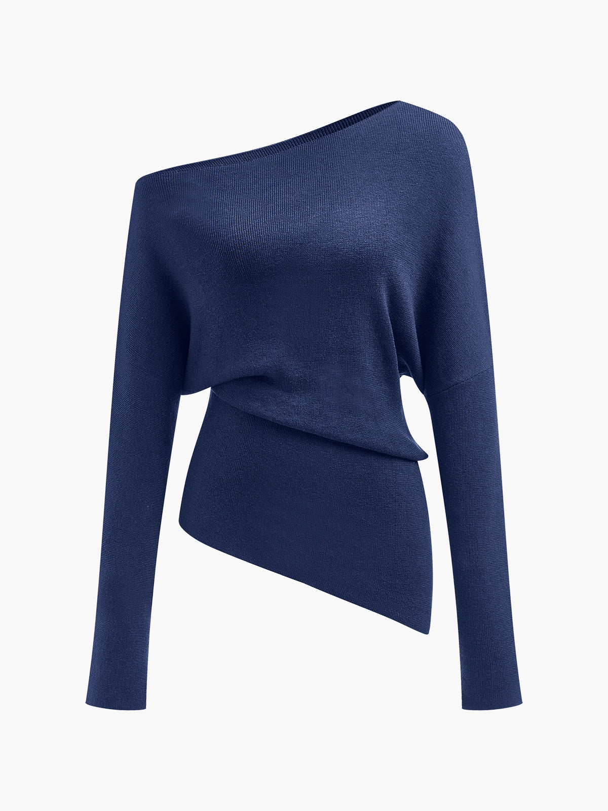 Elvoria | Women’s Cold Shoulder Knit Sweater