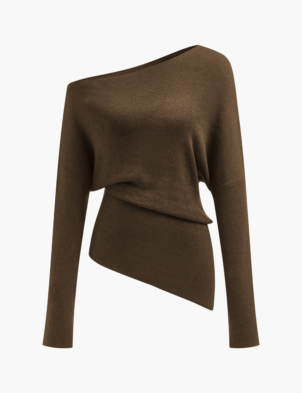 Elvoria | Women’s Cold Shoulder Knit Sweater