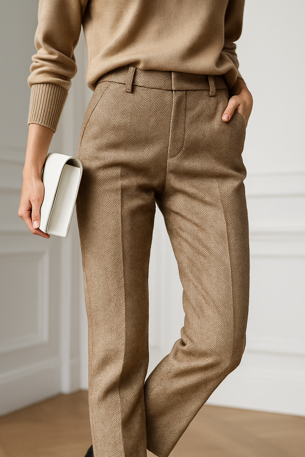 Velori | Wool Tailored Trousers