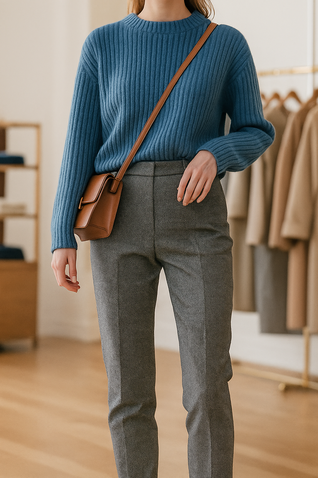 Velori | Wool Tailored Trousers