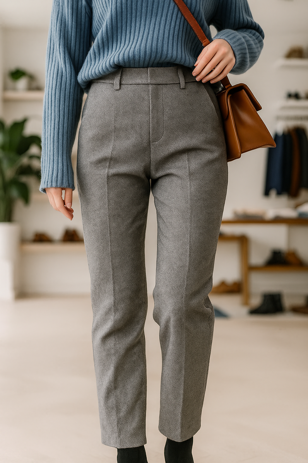 Velori | Wool Tailored Trousers